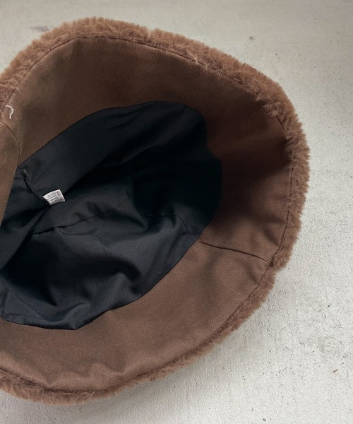 VICKY(ビッキー)の「【KOREAN ITEM】ファーバケットハット(ハット・レディース・ブラック/ブラウン・FREE)」の8枚目の写真