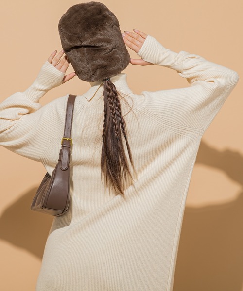 VICKY(ビッキー)の「【KOREAN ITEM】ファーバケットハット(ハット・レディース・ブラック/ブラウン・FREE)」の4枚目の写真