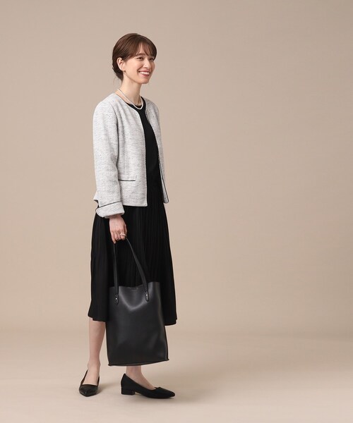 SHOO・LA・RUE(シューラルー)の「◆【セレモニー】タテナガトートバッグ【A4】(トートバッグ・レディース・グレー/ブラック/ブラウン系その他・00)」の13枚目の写真