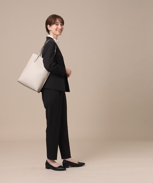 SHOO・LA・RUE(シューラルー)の「◆【セレモニー】タテナガトートバッグ【A4】(トートバッグ・レディース・グレー/ブラック/ブラウン系その他・00)」の18枚目の写真