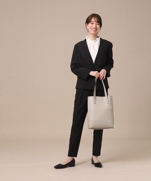 SHOO・LA・RUE(シューラルー)の「◆【セレモニー】タテナガトートバッグ【A4】(トートバッグ・レディース・グレー/ブラック/ブラウン系その他・00)」の19枚目の写真