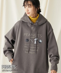 PEANUTS裏起毛スウェットパーカー