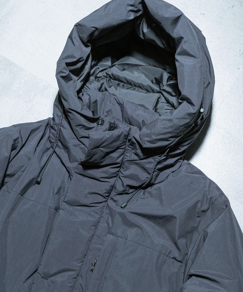 EKAL（エカル）の「ALLIED　ダウンジャケット（ダウンジャケット/コート・レディース・グレイッシュベージュ/ブラック・ONE SIZE）」の19枚目の写真