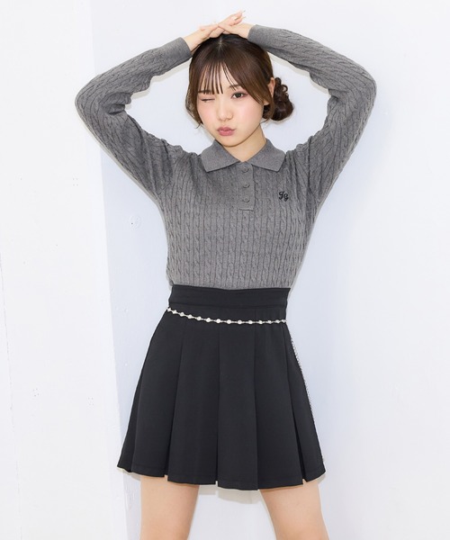 INGNI（イング）の「ボックスプリーツ／スカパン（その他パンツ・レディース・ブラック/グレー・FREE）」の19枚目の写真