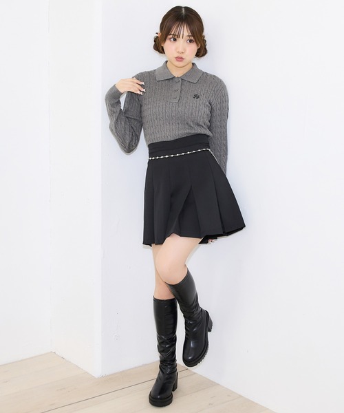 INGNI（イング）の「ボックスプリーツ／スカパン（その他パンツ・レディース・ブラック/グレー・FREE）」の20枚目の写真