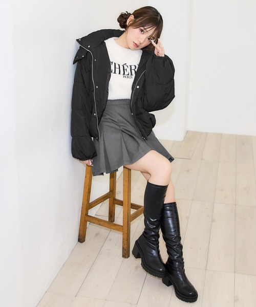 INGNI（イング）の「ボックスプリーツ／スカパン（その他パンツ・レディース・ブラック/グレー・FREE）」の17枚目の写真