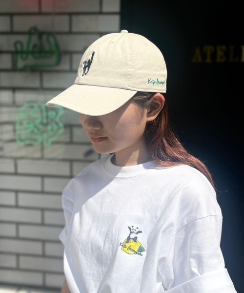 KEITA MARUYAMA（ケイタマルヤマ）の「CAT Embroidery CAP（キャップ