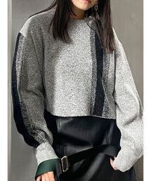 MURUA | ループヤーンボトルネックトップス(ニット/セーター)