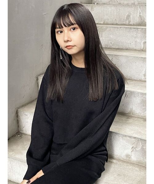 MURUA（ムルーア）の「ループヤーンボトルネックトップス（ニット/セーター・レディース・ブラック/グレー/ブルー/ダークオレンジ・FREE）」の15枚目の写真