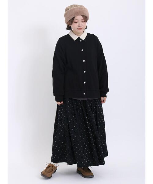 Samansa Mos2(サマンサ モスモス)の「ファーニットコンビワッチ(ハット・レディース・モカ/オフホワイト・F)」の5枚目の写真