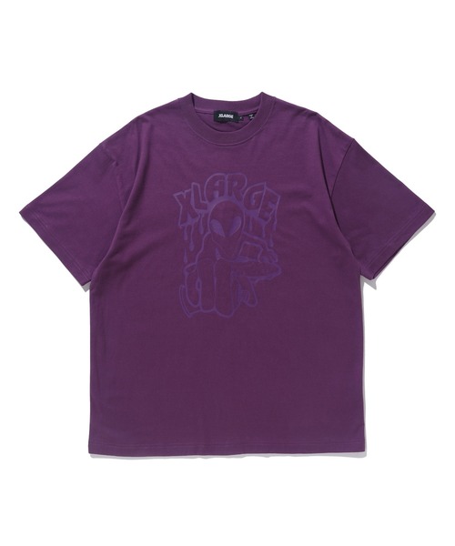 XLARGE（エクストララージ）の「ALIEN SPRAYER S/S TEE（Tシャツ/カットソー・メンズ・ブラック/パープル/ホワイト・XL/S/M/L）」の3枚目の写真