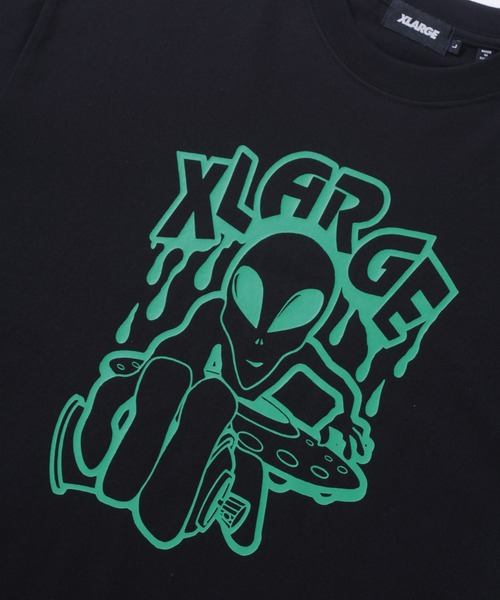 XLARGE（エクストララージ）の「ALIEN SPRAYER S/S TEE（Tシャツ/カットソー・メンズ・ブラック/パープル/ホワイト・XL/S/M/L）」の6枚目の写真