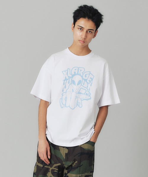 XLARGE（エクストララージ）の「ALIEN SPRAYER S/S TEE（Tシャツ/カットソー・メンズ・ブラック/パープル/ホワイト・XL/S/M/L）」の13枚目の写真