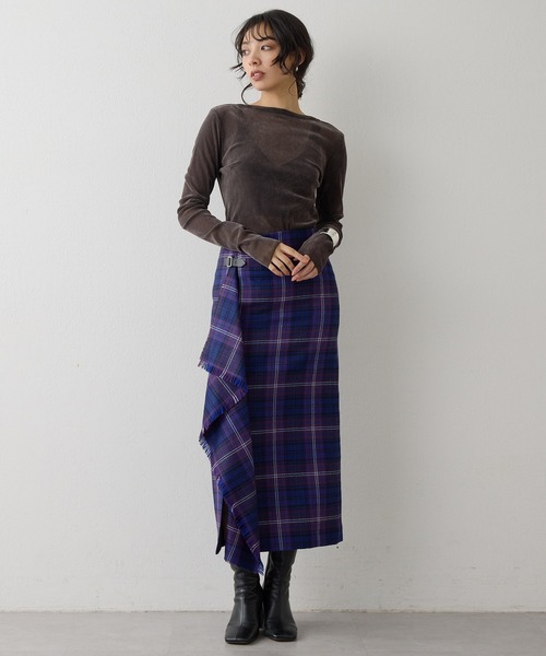 ウィムガゼット　フロッキーバックシャンカットソー Whim Gazette｜フロッキーバックシャンカットソー | Rakuten