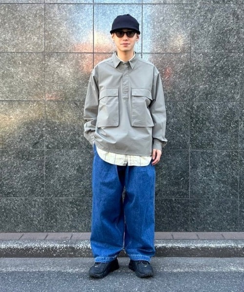 BEAMS(ビームス)の「BEAMS / アクション プルオーバーシャツ(シャツ/ブラウス・メンズ・チャコールグレー/ブラック/グリーン系その他4・S/L/XL/M)」の21枚目の写真