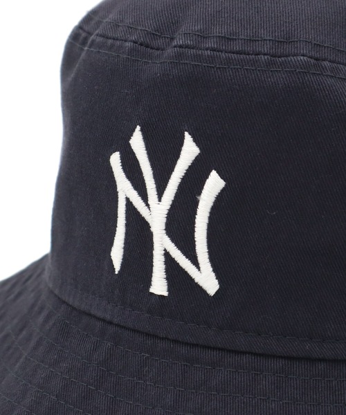 NEW ERA(ニューエラ)の「ニューエラ キッズ バケットハット MLB(ハット・キッズ・ストーン/ネイビー/ベージュ・S/M/M/L/L/XL)」の8枚目の写真