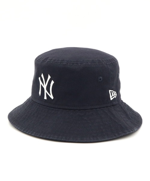 NEW ERA(ニューエラ)の「ニューエラ キッズ バケットハット MLB(ハット・キッズ・ストーン/ネイビー/ベージュ・S/M/M/L/L/XL)」の4枚目の写真