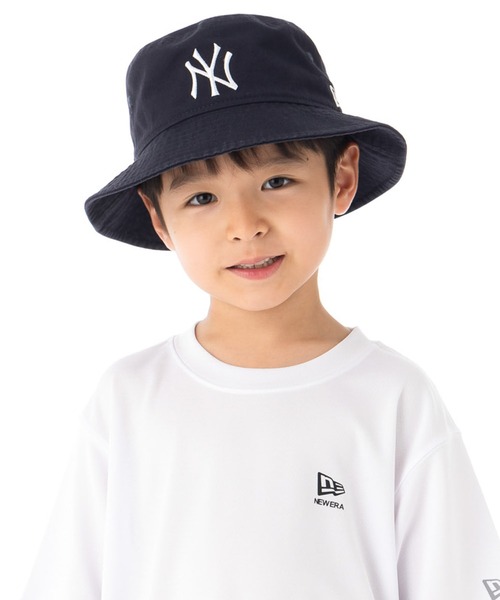 NEW ERA(ニューエラ)の「ニューエラ キッズ バケットハット MLB(ハット・キッズ・ストーン/ネイビー/ベージュ・S/M/M/L/L/XL)」の19枚目の写真