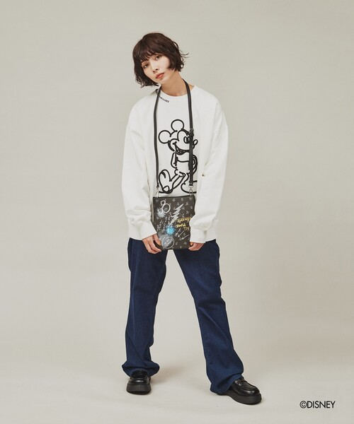 Disney（ディズニー）の「◆ディズニーカプセルコレクション モノグラムショルダーバッグ（ショルダーバッグ・レディース・ブラック系4/ダークブラウン系4/ダークブラウン系3/ブラック系3・00）」の8枚目の写真