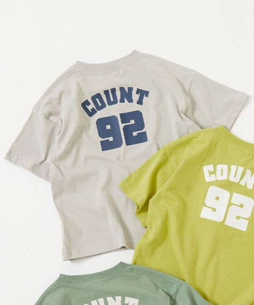 devirock（デビロック）の「デビラボ BIGシルエット プリント半袖Tシャツ（Tシャツ/カットソー・キッズ・ライトグレー/ホワイト系その他/ピンク系/グリーン系3/オフホワイト/ブルー系2/グレー系/バイオレット/ライトグレー系1/ブラック系その他/ホワイト系その他2/スミクロ/グリーン系6/グリーン系その他/グリーン系その他2/ホワイト系その他3/ブラック系その他2/ホワイト系その他5/イエロー系その他/ホワイト系その他6/パープル系その他/パープル系その他2/ブルー系1/ホワイト系その他4・90cm/100cm/110cm/120cm/130cm/140cm/150cm/160cm）」の12枚目の写真