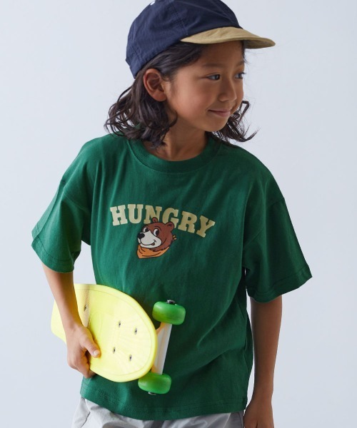 devirock（デビロック）の「デビラボ BIGシルエット プリント半袖Tシャツ（Tシャツ/カットソー・キッズ・ライトグレー/ホワイト系その他/ピンク系/グリーン系3/オフホワイト/ブルー系2/グレー系/バイオレット/ライトグレー系1/ブラック系その他/ホワイト系その他2/スミクロ/グリーン系6/グリーン系その他/グリーン系その他2/ホワイト系その他3/ブラック系その他2/ホワイト系その他5/イエロー系その他/ホワイト系その他6/パープル系その他/パープル系その他2/ブルー系1/ホワイト系その他4・90cm/100cm/110cm/120cm/130cm/140cm/150cm/160cm）」の16枚目の写真