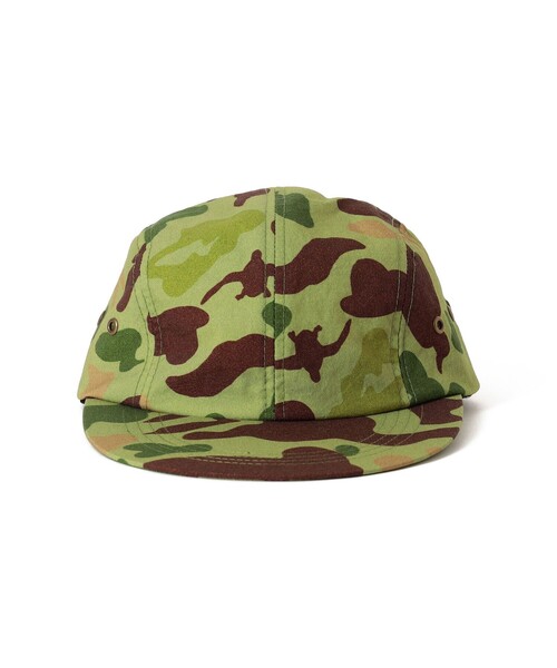 BEAMS PLUS（ビームスプラス）の「フィッシング キャップ アニマルカモフラージュ（キャップ・メンズ・オリーブ/カーキ・ONE SIZE）」の15枚目の写真