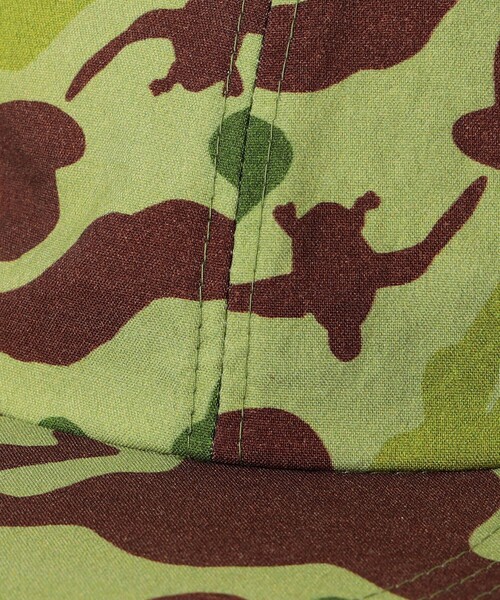 BEAMS PLUS（ビームスプラス）の「フィッシング キャップ アニマルカモフラージュ（キャップ・メンズ・オリーブ/カーキ・ONE SIZE）」の18枚目の写真