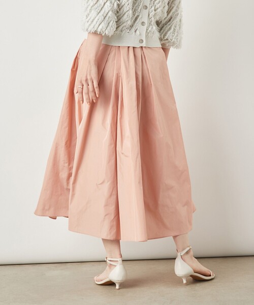 NOLLEY’S Sophi（ノーリーズソフィ）の「ウォッシャブルメモリータフタタックスカート（スカート・レディース・ネイビー/キナリ/ベビーピンク・34/38/36）」の18枚目の写真