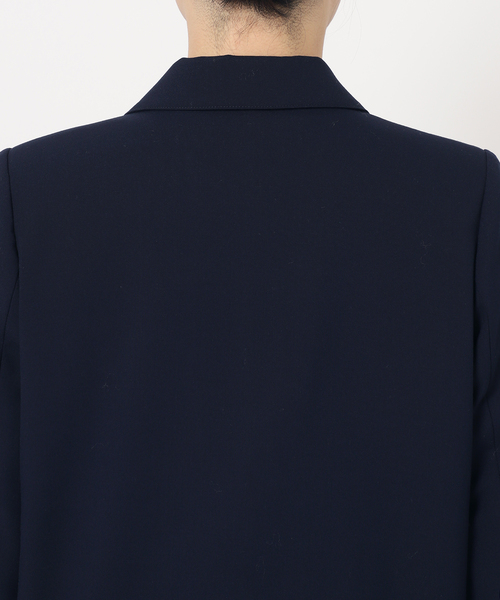 Simplicite（サンプリシテ）の「T/Rダブルボタンテーラージャケット（テーラードジャケット・レディース・ネイビー/ベージュ・FREE）」の13枚目の写真