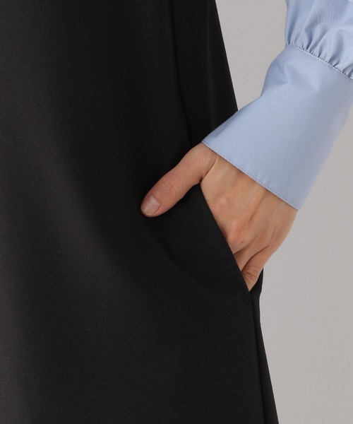 LEPSIM（レプシィム）の「【入卒式／セレモニー】キーネックジャンスカ　992742（ジャンパースカート・レディース・グレー/ブラック・FREE）」の13枚目の写真