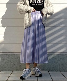 Q | シャイニーカラースカート(スカート)