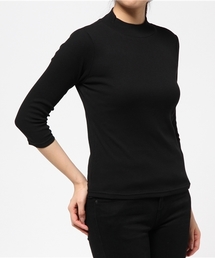 Sheta | ボトルネック7分袖カットソー(Tシャツ/カットソー)