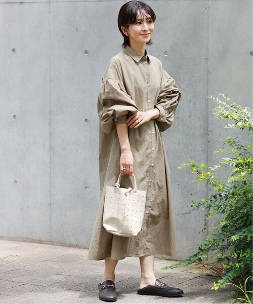 MARLON FIRENZE（マーロンフィレンツェ）の「《追加2》【MARLON FIRENZE/マルロン】 SHOPPER MINI STUDS：バッグ（ショルダーバッグ・レディース・ブラック/アイボリー・FREE）」の8枚目の写真