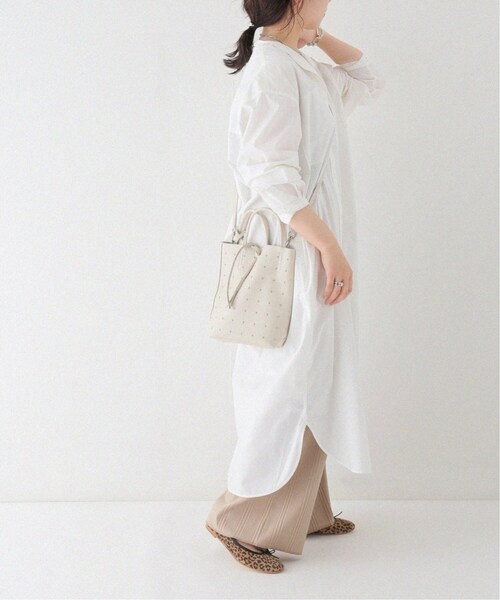 MARLON FIRENZE（マーロンフィレンツェ）の「《追加2》【MARLON FIRENZE/マルロン】 SHOPPER MINI STUDS：バッグ（ショルダーバッグ・レディース・ブラック/アイボリー・FREE）」の15枚目の写真