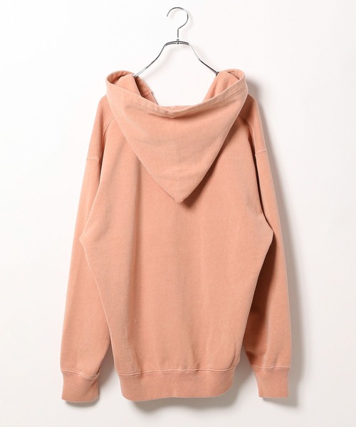 BAYFLOW(ベイフロー)の「ヴィンテージライクキーネックフーディー(パーカー・メンズ・チャコール/ピンク・MEDIUM/LARGE)」の3枚目の写真