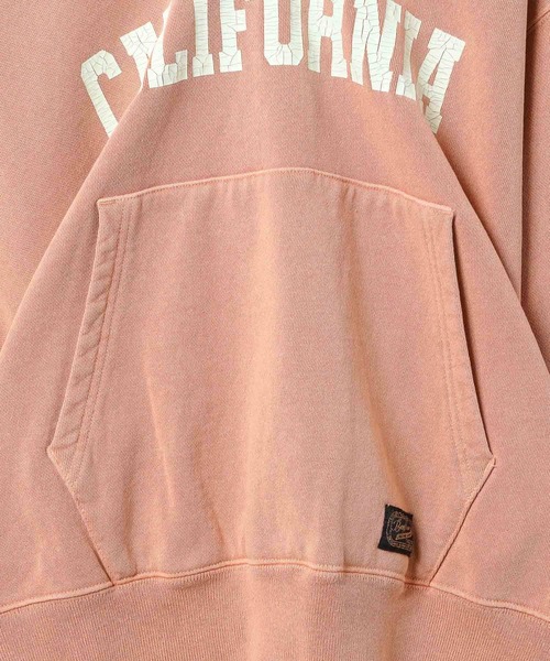 BAYFLOW(ベイフロー)の「ヴィンテージライクキーネックフーディー(パーカー・メンズ・チャコール/ピンク・MEDIUM/LARGE)」の7枚目の写真