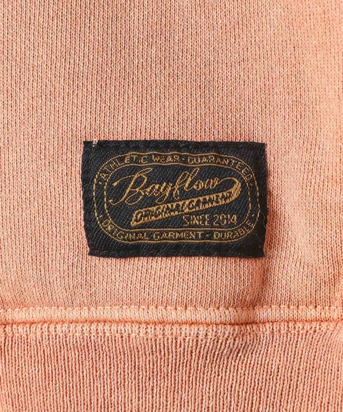BAYFLOW(ベイフロー)の「ヴィンテージライクキーネックフーディー(パーカー・メンズ・チャコール/ピンク・MEDIUM/LARGE)」の9枚目の写真