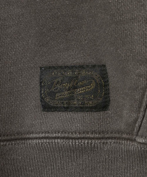 BAYFLOW(ベイフロー)の「ヴィンテージライクキーネックフーディー(パーカー・メンズ・チャコール/ピンク・MEDIUM/LARGE)」の12枚目の写真