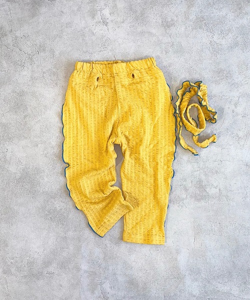 HOGAN RANCH WEAR（ホーガンランチウエア）の「ニットサッカーメロー2wayサロペット（80～120cm）（サロペット/オーバーオール・キッズ・ピンク/イエロー/チャコール・80/90/100/110/120）」の12枚目の写真