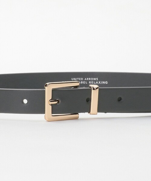 green label relaxing（グリーンレーベルリラクシング）の「メタルサルカン ベルト（ベルト・レディース・オフホワイト/ブラック/ダークグレー/その他1・FREE）」の14枚目の写真