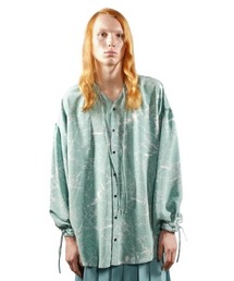 GalaabenD（ガラアーベント）の「ペインテッドピーチファイユスモックシャツ（シャツ/ブラウス）」