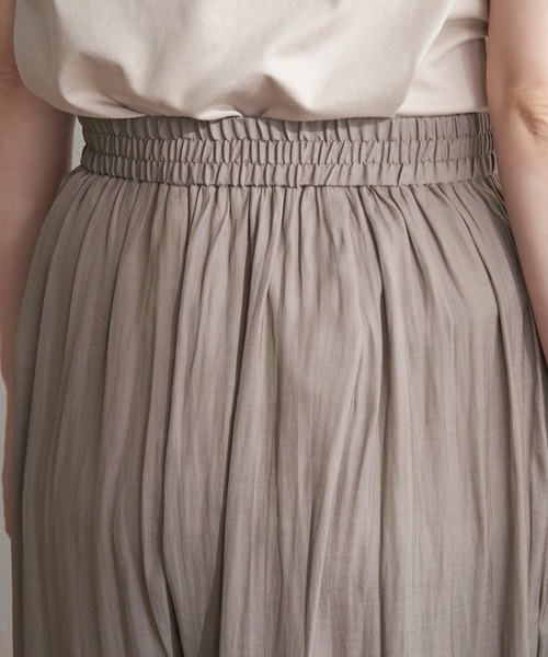 ikka（イッカ）の「カッセンボリュームラップスカーチョ（その他パンツ・レディース・モカ/チャコールグレー/ダークグリーン/ブルー・M/L/S）」の18枚目の写真