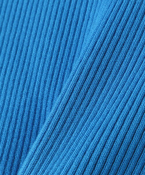 FREE'S MART（フリーズマート）の「ハイネックショート丈リブニット（ニット/セーター・レディース・オレンジ/ブルー/ホワイト/ブラック・FREE）」の5枚目の写真