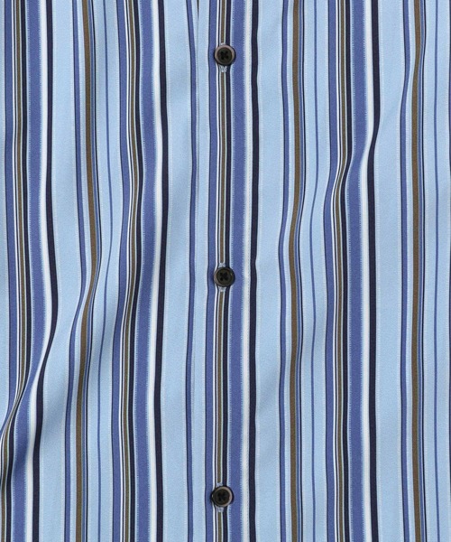 RAGEBLUE(レイジブルー)の「マルチストライプ/ドレープルーズシャツ(シャツ/ブラウス・メンズ・オレンジ/ブルー/ホワイト・MEDIUM/LARGE)」の15枚目の写真