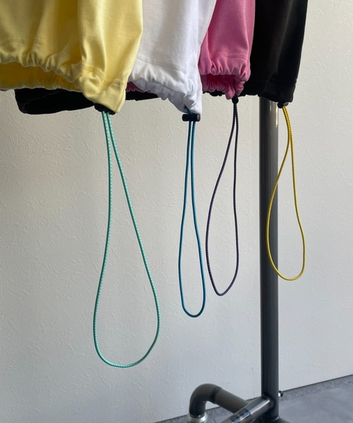 B.R.U（ブル）の「【B.R.Uロゴ】プリント刺繍ストリング半袖（Tシャツ/カットソー・メンズ・チャコールグレー/ホワイト/ピンク/イエロー・FREE）」の14枚目の写真