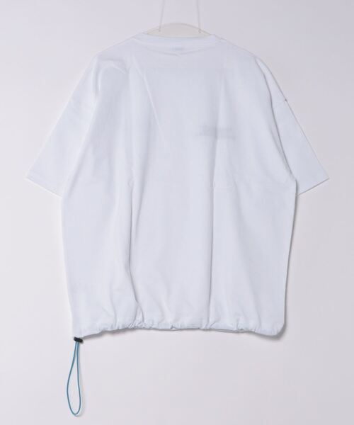 B.R.U（ブル）の「【B.R.Uロゴ】プリント刺繍ストリング半袖（Tシャツ/カットソー・メンズ・チャコールグレー/ホワイト/ピンク/イエロー・FREE）」の11枚目の写真