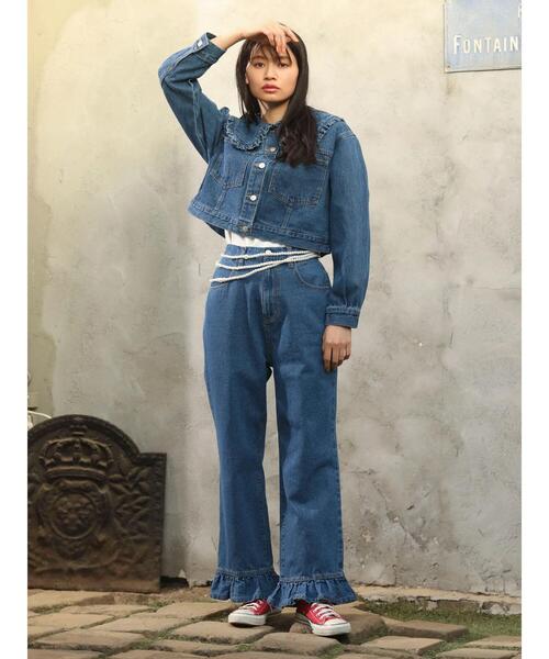 Green　Parks（グリーンパークス）の「・HALF　TIME　マルチウェイパールベルト（ベルト・レディース・ホワイト・FREE）」の18枚目の写真