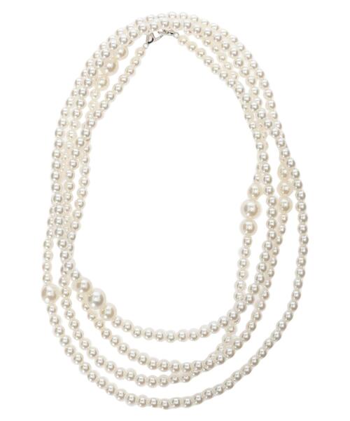 Green　Parks（グリーンパークス）の「・HALF　TIME　マルチウェイパールベルト（ベルト・レディース・ホワイト・FREE）」の4枚目の写真