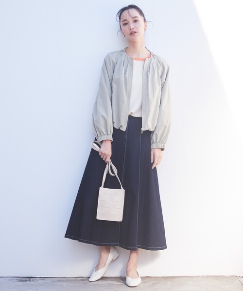 THE SHOP TK (ザ ショップ ティーケー )の「◆配色ニット【洗濯機OK】(ニット/セーター・レディース・ベージュ系その他7/ブラック系4・12/13)」の5枚目の写真