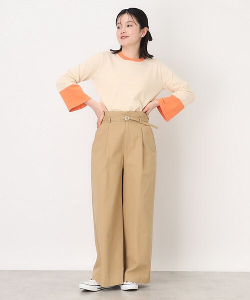 THE SHOP TK (ザ ショップ ティーケー )の「◆配色ニット【洗濯機OK】(ニット/セーター・レディース・ベージュ系その他7/ブラック系4・12/13)」の19枚目の写真